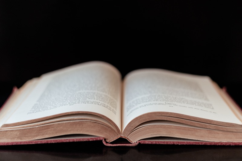 An open book